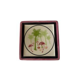 NWT Las Vegas Flamingo Ceramic Decorative Plaque.‎